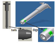 A positive locking, quick release pin, usable, not only for SHEAR applications, but for TENSION loaded structures as well! The NORCO Tensol Lock has shear strength equal to ball type quick release pins as called out in Miliatry Specifications MS17984 and NAS1332. The NORCO Tensol Lock has reusable Tension strength greater than the ultimate failure strengths of ball locking types thus preventing possible FOD occurrences.



 

 

 

 

 